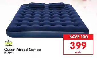 Camp Master Queen Airbed Combo offer at Makro