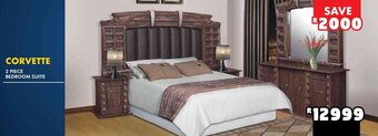 Russells Corvette 2 Piece Bedroom Suite offer
