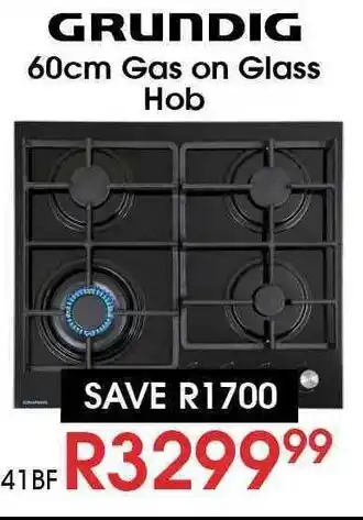 Hirsch's Grundig Gas on Glass Hob offer