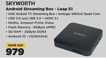 HiFi Corp Skyworth Android Streaming Box - Leap S1 offer