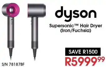 Hirsch's Dyson Supersonic Hair Dryer offer