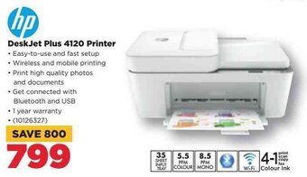 HiFi Corp HP Deskjet Plus 4120 Printer offer