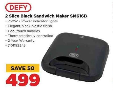 defy sandwich press