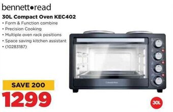 HiFi Corp Bennett Read 30L Compact Oven KEC402 offer