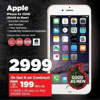 HiFi Corp Apple iPhone 6s 32GB offer