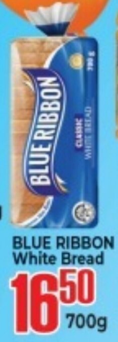 Elite Cash & Carry Blue Ribbon White Bread 700g offer