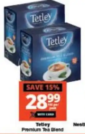Checkers Tetly Premium Tea Blend offer