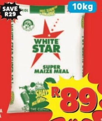 Usave White Star Super Maize Meal 10kg offer