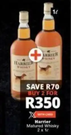 Harrier Matured Whisky 2 x 1L