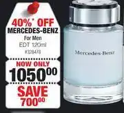 Dis-Chem Mercedes benz for men edt-120ml offer