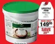 Dis-Chem Lifestyle food rolled oats- 5kg offer