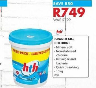 Chamberlain Granular + chlorine offer