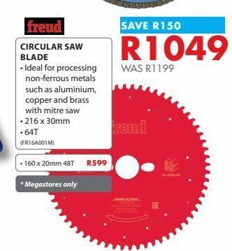 Chamberlain Circular saw blade offer
