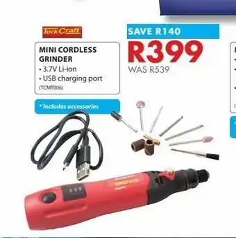 Chamberlain Mini cordless grinder offer