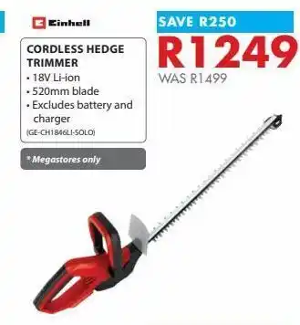 Chamberlain Cordess hedge trimmer offer