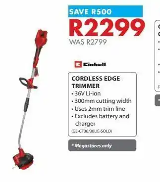 Chamberlain Cordless edge trimmer offer