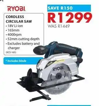 Chamberlain Cordless circular saw offer