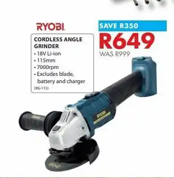 Chamberlain Cordless angle grinder offer