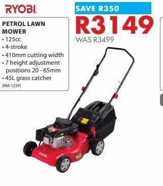 Chamberlain Petrol lawn mower offer