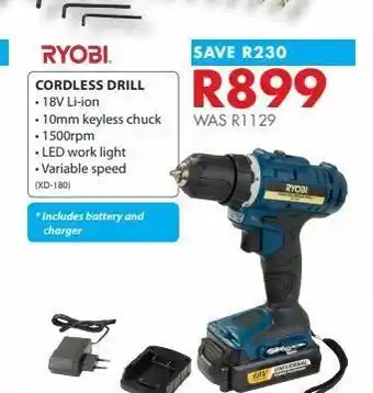 Chamberlain Cordless drill offer