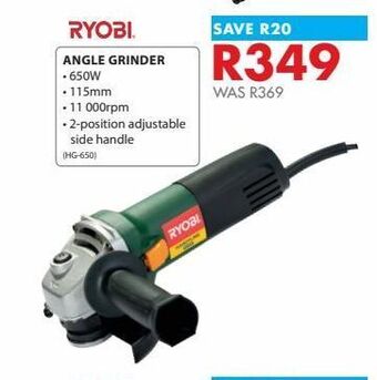 Chamberlain Angle grinder offer
