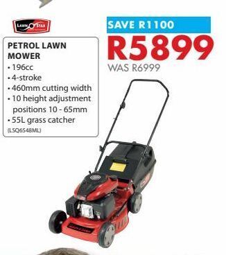 Petrol lawn mower