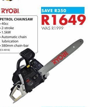 Chamberlain Petrol chainsaw offer