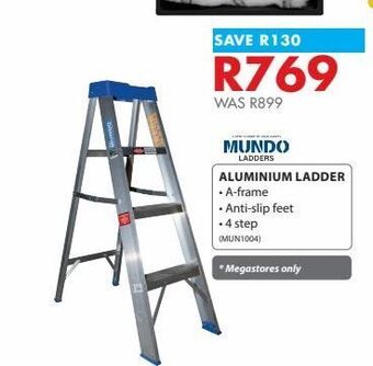 Chamberlain Aluminium ladder offer