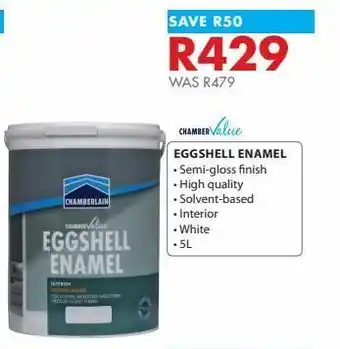Eggshell enamels