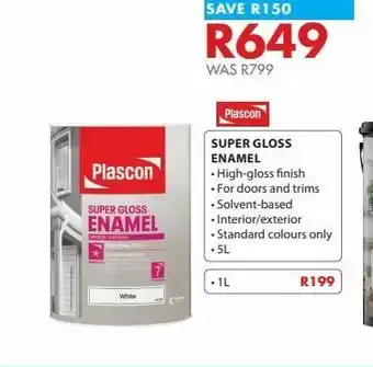 Chamberlain Super gloss enamel offer