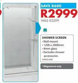 Shower screen