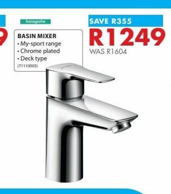 Chamberlain Basin mixer offer