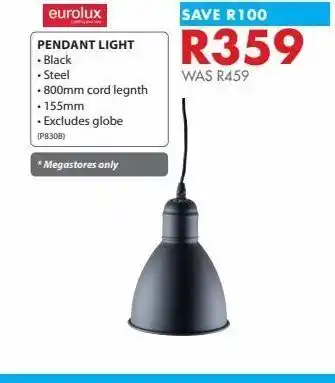 Chamberlain Pendant light offer