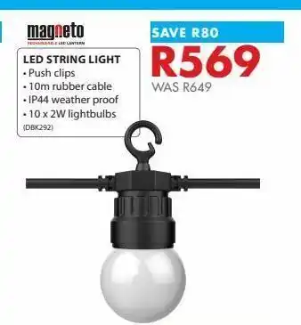 Chamberlain Led string light offer