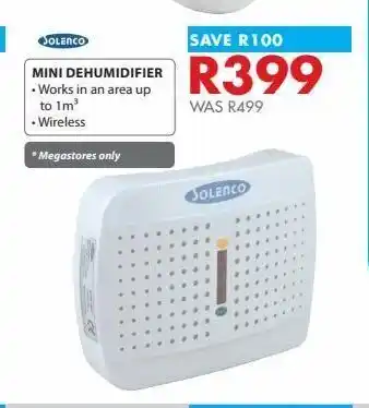 Mini dehumidifier