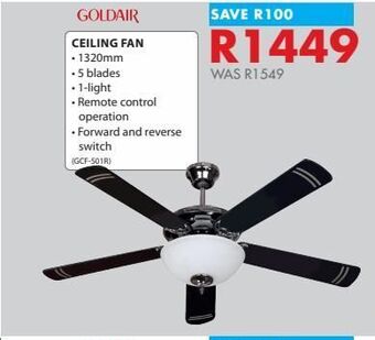 Ceiling fan