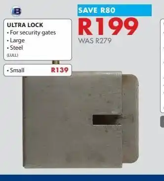 Ultra lock