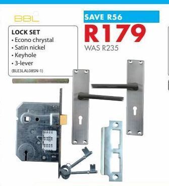 Chamberlain Lock set offer
