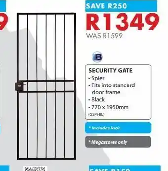 Chamberlain Security gate offer