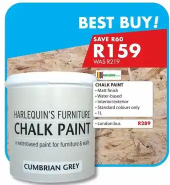 Chamberlain Chalk paint offer