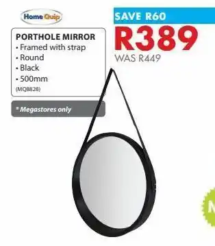 Porthole mirror