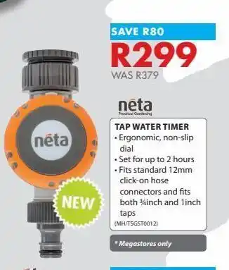 Tap water timer