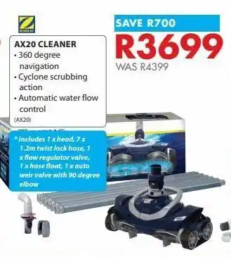 Chamberlain Ax20 cleaners offer