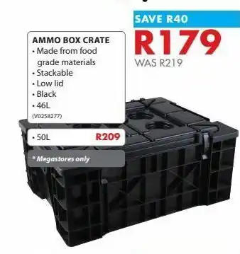 Ammo box crate