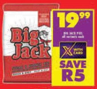 Shoprite Big Jack Pies all variants offer