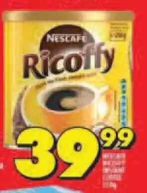 Shoprite Nescafé Ricoffy Instant Coffee Granules offer