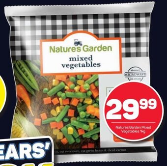 Pick n Pay Natures Garden Mixed Vegetables 1kg offer