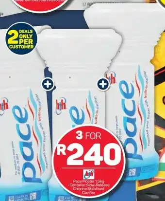 Pick n Pay Pace Floater 3 x 1.5kg offer