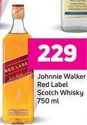 Johnnie walker red label scotch whisky-750ml