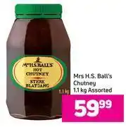 Game Mrs.h.s ball's chutney assorted-1.1kg offer